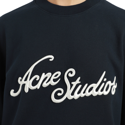 Pique Long-Sleeve T-Shirt in Black