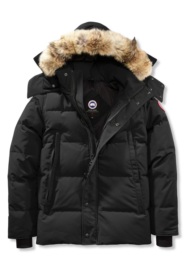 Wyndham Parka Fur in Black