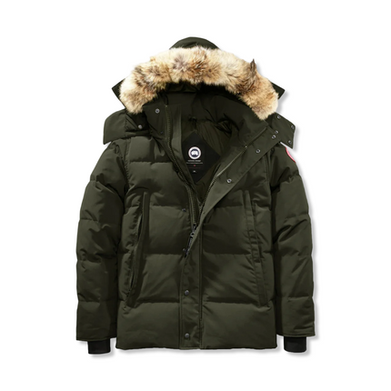 Wyndham Parka Fur in Khaki