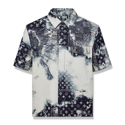 Denim Bandana Overshirt