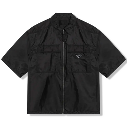 Nylon Zipped Overshirt