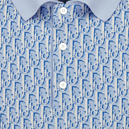 Oblique Cotton Polo Shirt