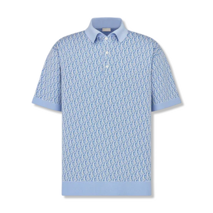 Oblique Cotton Polo Shirt