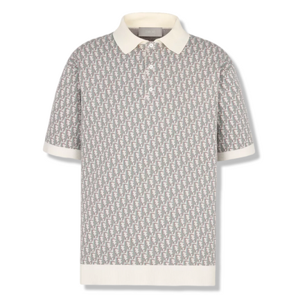 Oblique Cotton Polo Shirt