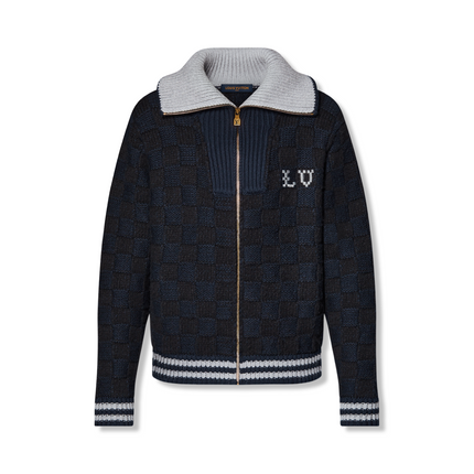 Damier Knit Blouson