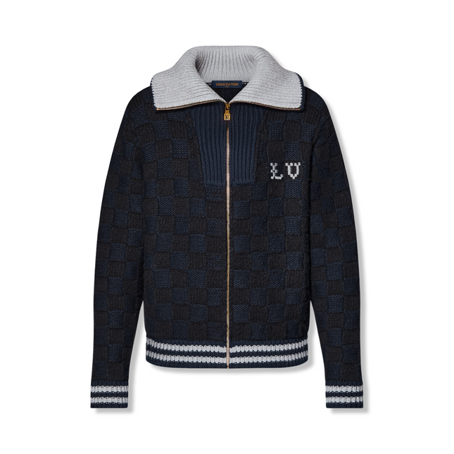 Damier Knit Blouson