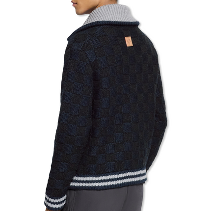 Damier Knit Blouson