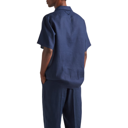 Linen Shirt Navy