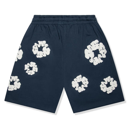 Cotton Wreath Shorts Navy
