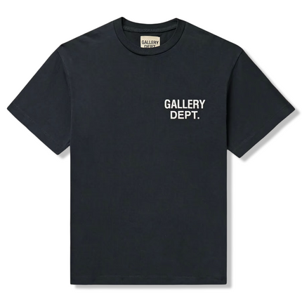Souvenir Logo T-Shirt Black
