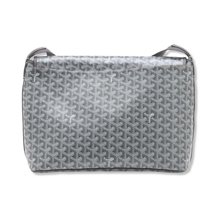 Capetien Leather Shoulder Bag Gray