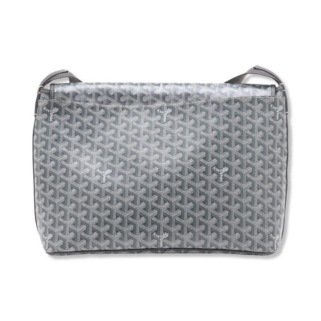 Capetien Leather Shoulder Bag Gray