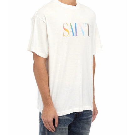 Rainbow Saint Print T-Shirt