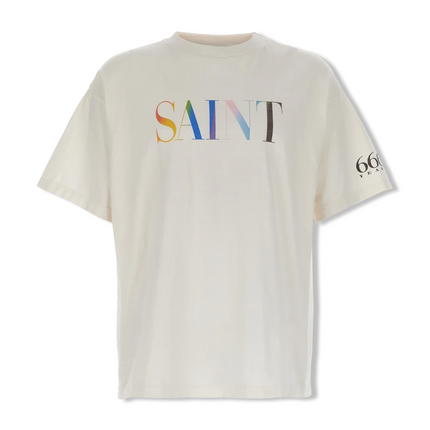 Rainbow Saint Print T-Shirt