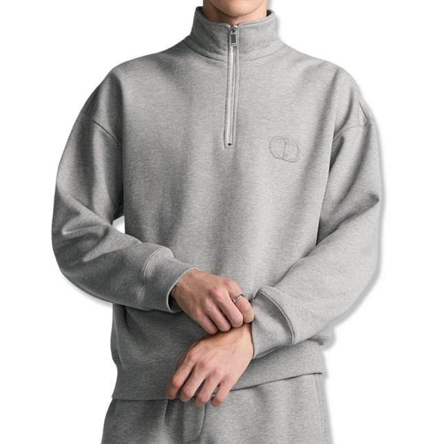 CD Icon Half-Zip Sweatshirt