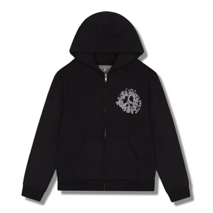 University Hoodie in Black / Grey