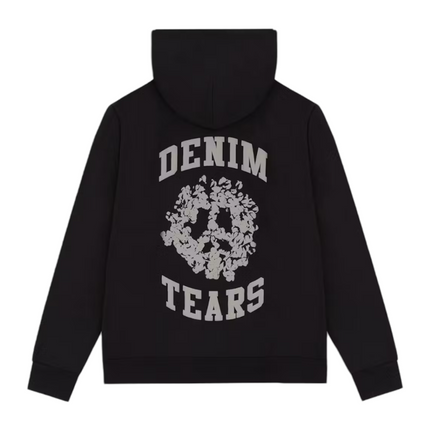 University Hoodie in Black / Grey