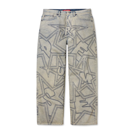 Star Logo Stitch Jeans