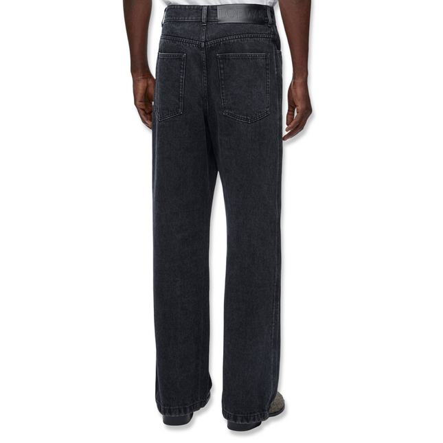 Black Anagram Baggy Jeans