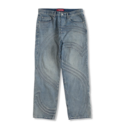 ‘S’ Blue Denim