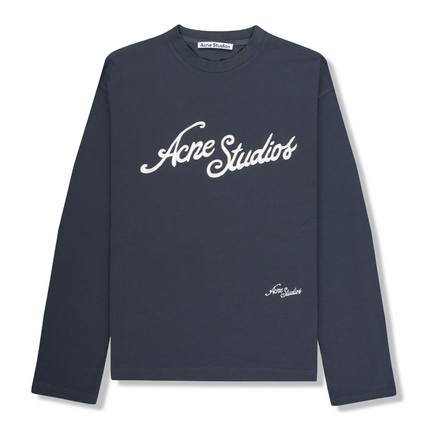 Logo Appliqué Cotton LS T-Shirt