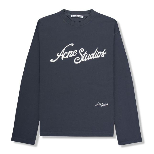 Logo Appliqué Cotton LS T-Shirt