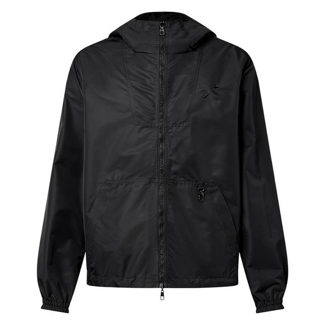 Monogram Reversible Windbreaker Black