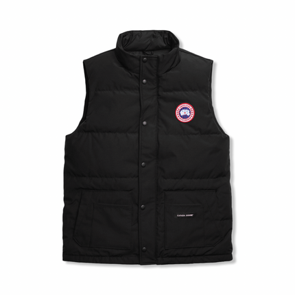 Freestyle Crew Vest Black