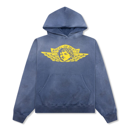 ‘Saint Tears’ Hoodie in Navy