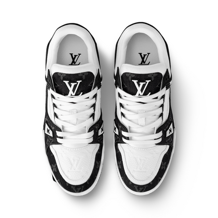 Denim Trainer in Black