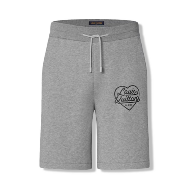 LV x Nigo Printed Heart Shorts