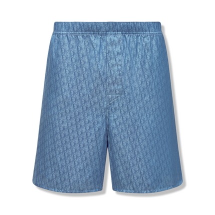 Oblique Silk Shorts