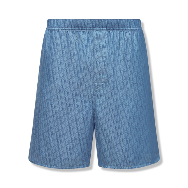 Oblique Silk Shorts