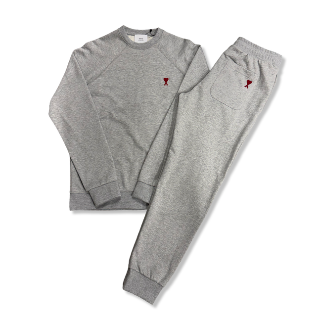 Ami de Coeur Tracksuit Grey