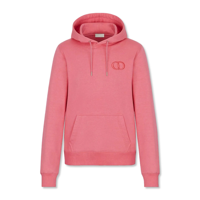 CD Icon Hooded Sweatshirt in Pink