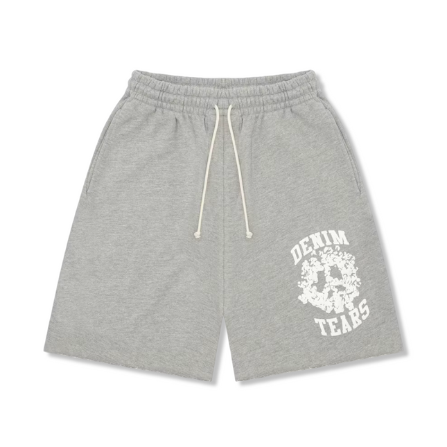 Cotton University Shorts Grey