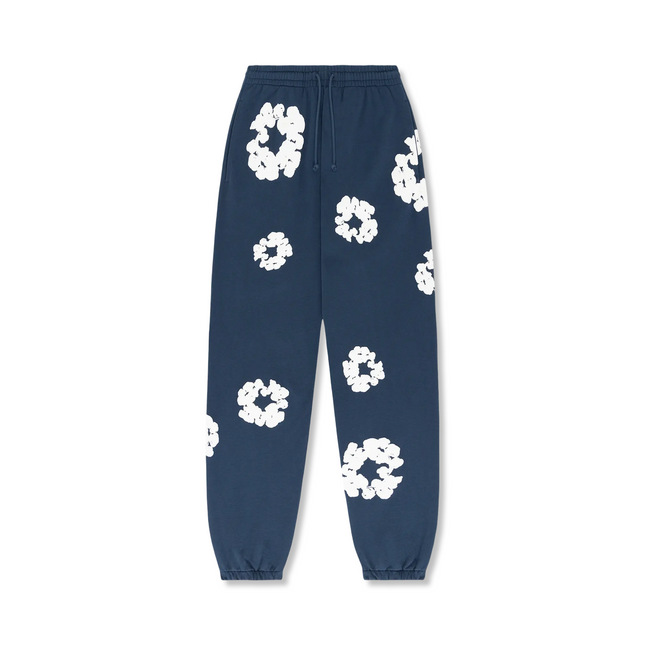 Cotton Wreath Jogger Navy