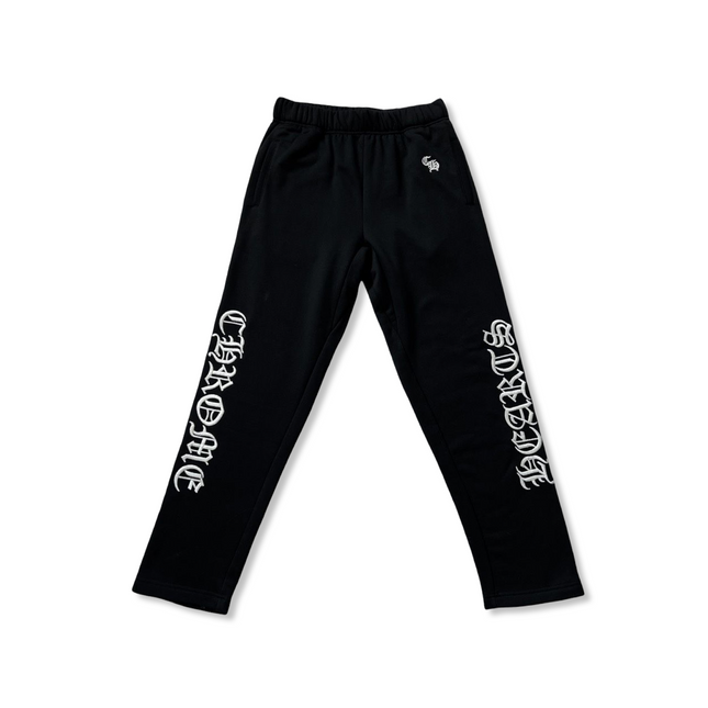 Embroidered Sweatpants Black