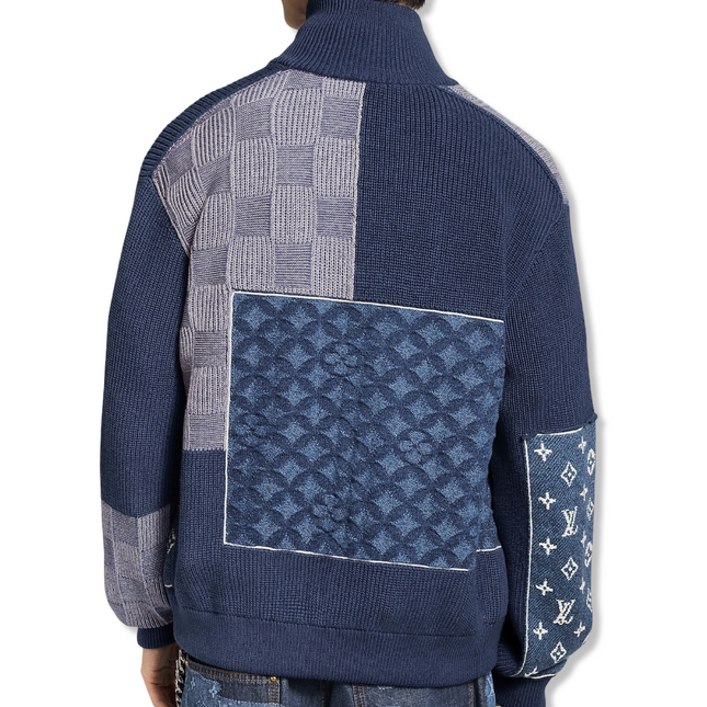 Zip Up Patchwork Tracktop