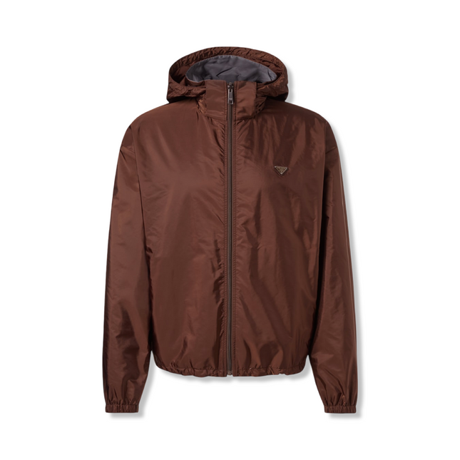 Reversible Hooded Re-Nylon Jacket