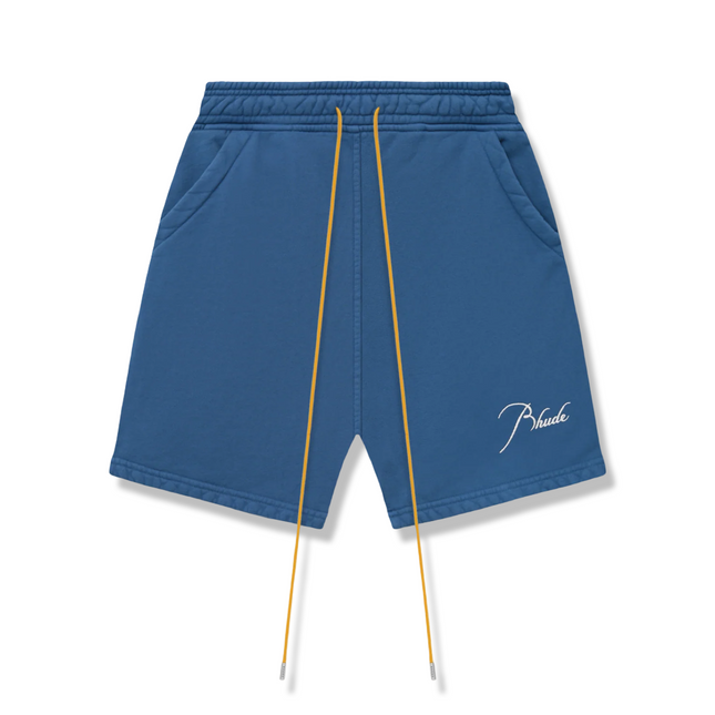 Logo Embroidered Cotton Shorts