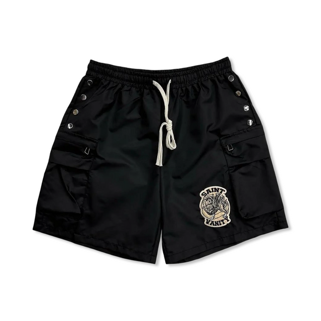 Nylon Shorts Black