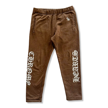 Embroidered Jogger Brown