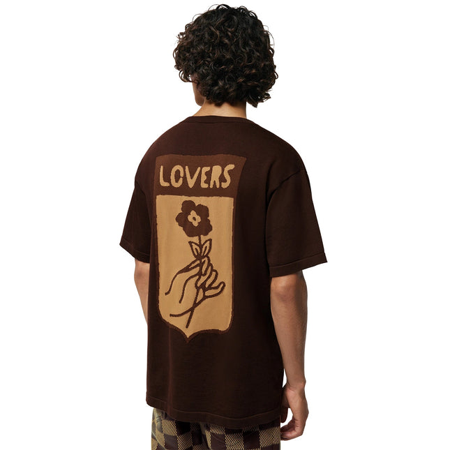 Cotton Trunk Print Sienna Brown T Shirt