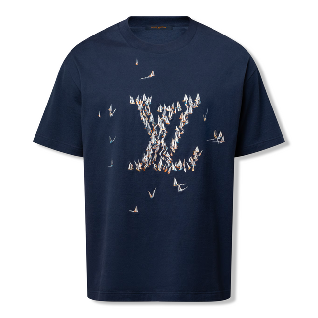 Embroidered Print T-Shirt