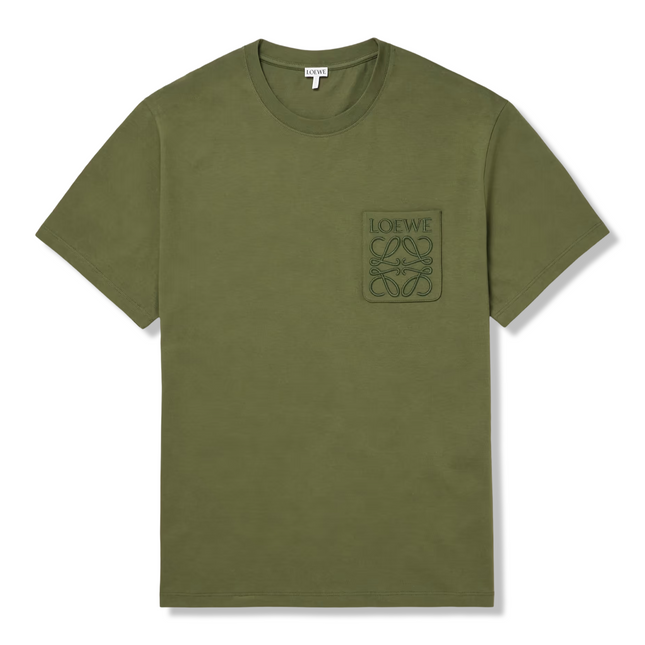 Anagram Pocket T-Shirt Army Green