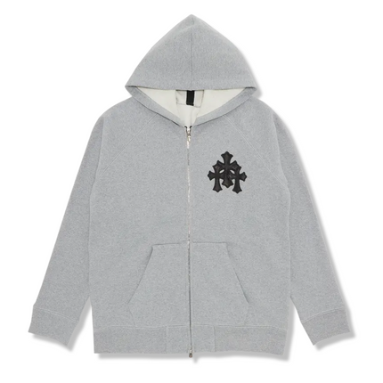 Trio-Cross Zip Hoodie
