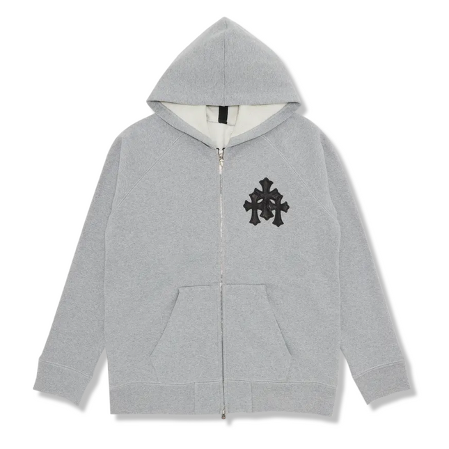 Trio-Cross Zip Hoodie