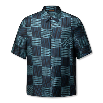 Damier Silk Shirt