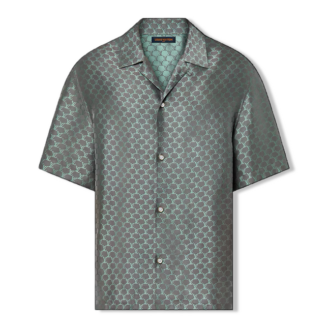 Jacquard Silk Blend Shirt